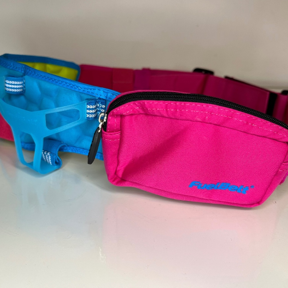 Fuel Belt 2 Bottle Running Belt Neon Colorful EUC